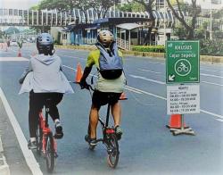 Polda Metro dan Pemprov DKI Bahas Pesepeda Road Bike  di Jalan Raya Sudirman Jakarta